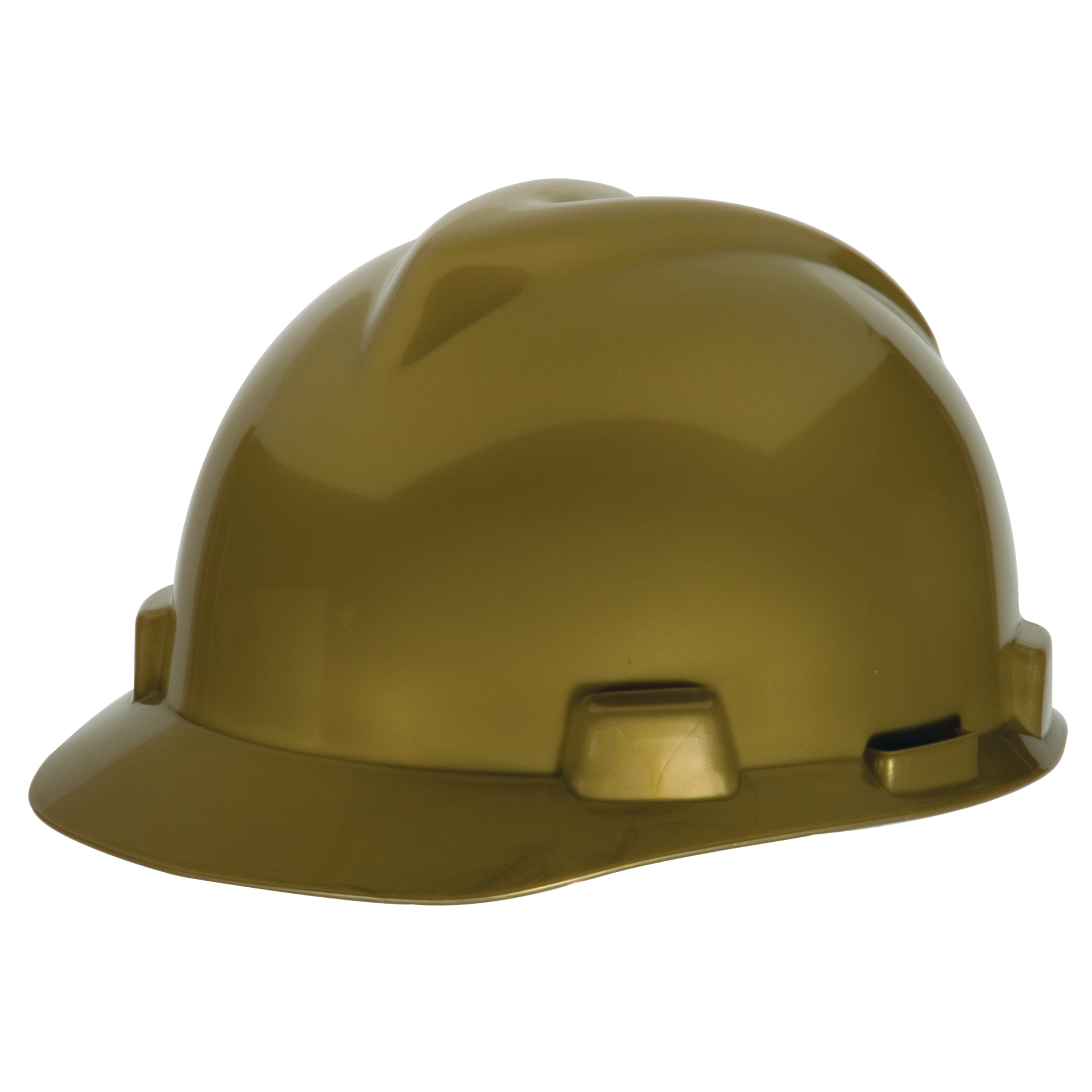 V-Gard Slotted Cap, Gold w/ Staz-On Suspension, w/Fas-Trac III Suspension